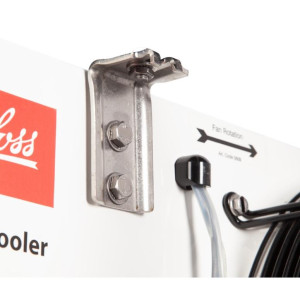 Danfoss 114U0036 Evaporator Optyma MBP R404 43.5K Btu/hr at 25F SST Air Defrost 6FPI High Profile 2 x ECM fans DACC RX H0615.1A4/A2H 380-480 V/3 Ph/50-60 Hz  