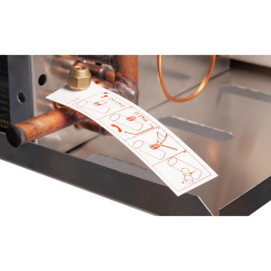 Danfoss 114U0036 Evaporator Optyma MBP R404 43.5K Btu/hr at 25F SST Air Defrost 6FPI High Profile 2 x ECM fans DACC RX H0615.1A4/A2H 380-480 V/3 Ph/50-60 Hz 
