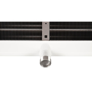 Danfoss 114U0036 Evaporador Optyma MBP R404 46.5K Btu/hr at 25F SST Descongelamiento Natural 4FPI Perfil Alto ECM DACC RX M645.1A4/A1H 380-480 V/3 Ph/50-60 Hz