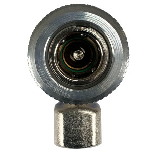 Appli Parts APQC-13LH Quick Coupler R-134a Low for Automotive Air Conditioning Charging and Service Blue 1/4 in Bronze Adapter