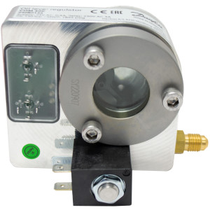 Danfoss 040B0122 Regulador de nivel de Aceite COM 20C, Incluye bobina 230V, Presion Maxima de Trabajo 870 psi