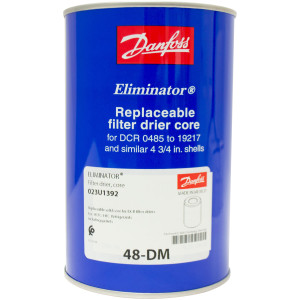 Danfoss 023U1392 Filter Drier Core 48-DM for DCR, High Moisture, includes Gasket, for Use with DCR 0485 to 19217 and other 4-3/4 in Shells
