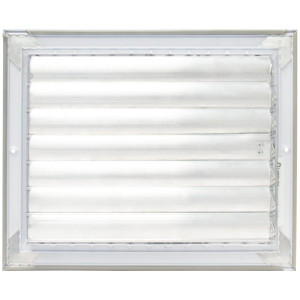 Laminaire VML1008 10x8 Wall Grille, White with ML Damper