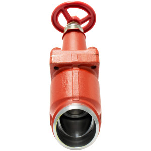 Danfoss 148B5830 Shut-off Valve SVA-S 65, 2-1/2 in, Butt Weld,Straight,with Hand wheel 