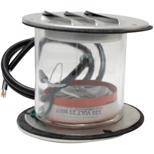 Kason 11830000004 Ventilación con Calefaccion, 23 W, 0,2 A, 120 V CA,, para Cuarto Frio