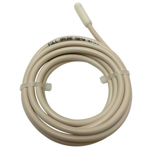 Full Gauge SB70 NTC Sensor Beige 10.5ft 3.2m -58F to 221F (-50c To 105c)
Thermoplastic Polyester, Double Insulation Cable, Sensor Fused to Cable
High Strength and Durability even in Humid Environments