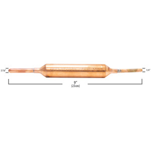 Appli Parts APFD-106SB10 Filtro Secador de Cobre con conexion 5/16 x 1/4 pulg 30 gramos, para uso en sistema de refrigeracion y aire acondicionado (10xBolsa) Appli Parts APFD-106SB10 Filtro Secador de Cobre con conexion 5/16 x 1/4 pulg 30 gramos, para uso en sistema de refrigeracion y aire acondicionado (10xBolsa)