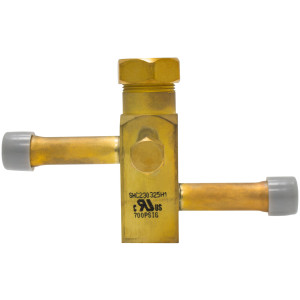 SANHUA SERVICE-BAR-4-S-T Service Valve 1/2 in, ODF