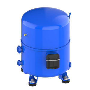 Danfoss MTZ100HS3VE 9HP R404,R407,R134,R448, MBP Reciprocating Refrigeration Compressor 200-230/3/60 (V/Ph/Hz),Discharge 1-1/4 in V04, Suction 1-3/4 in V02, Rotolock,POE Oil, MTZ100-3V