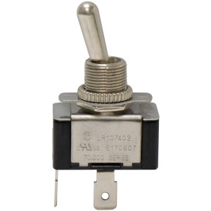 Diversitech ED448 Toggle Switch, SPST, 120 V, 20,AMPS, 220 V, 10AMPS, 3/4 HP, LR107402