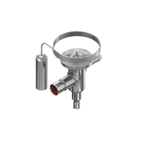 Danfoss 068U3731 0.27 TR Expansion Valve Stainless Steel Body, TUB, R-290, 1/4x1/2 in, Solder, ODF, Internally equalized, Single-flow, -40 to 50 F