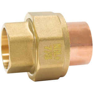 NDL N-8004 Union 7/8 pulg Accesorios de tuberia de cobre C x C Conexiones soldadas para aplicaciones de aire acondicionado, calefaccion y Ventilacion NDL N-8004 Union 7/8 pulg Accesorios de tuberia de cobre C x C Conexiones soldadas para aplicaciones de aire acondicionado, calefaccion y Ventilacion