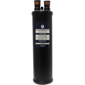 Appli Parts APOS-55889 1-1/8 in ODF Oil Separator, compatible with CFC,HCFC,HFC,R22,R407C,R502,R134a,R404A,R507, Working temperature 14 F to 266 F