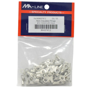 MA-Line MA02747-2 Anillo No Aislado, 12-10, 10 Stud, Bag of 100ea