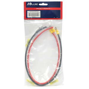 MA-Line MA02985-3 Kit de Cables para conexion Compresor, 18 pulg de largo con Terminales de Anillo