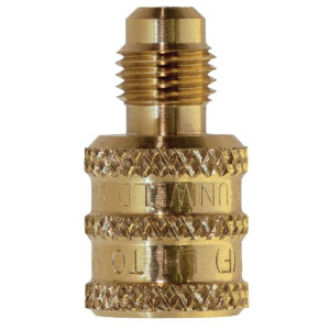 Uniweld UA2LA Adaptador A2L 1/4in F.F. (LH) x 1/4in M.F. (RH)
 Uniweld UA2LA Adaptador A2L 1/4in F.F. (LH) x 1/4in M.F. (RH)