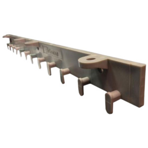 Mounting Plastic Hanger Hardware Quickmountmd For Pvc Strip Rolls 2ft / 0.6mts Section Max Height 15feet / 4.5mts