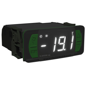 Full Gauge Electronic Freeze Control 2 Sensors, 4 Outlets, 1 Digital Inlet, Data logger 110/220v Sitrad Compatible TC-970E LOG ECO.  Replace TC-940 TC-960