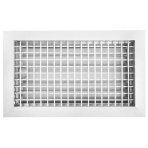 Laminaire L-VH-OB 34x6 pulg Rejilla de Suministro para Pared con Doble Deflexión y Damper Integrado (OB)