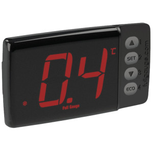 Electronic Control Full Gauge DCore Eco 110/220v 2 Sensors, 1 Digital Input, 4 Outputs VCC Variable Speed Compressors  Applications Beverage Display, Freezers, Refrigerated Display Cabinets, Cold Rooms