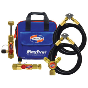 Maxevac Uniweld Pro Kit MEPK14
72 IN. (182cm) 1/2 MaxEvac Hose 3/8 recto. x 1/4 recto. Negra
Valve Core Tool Assy. (Side Port)
MaxEvac Hose Bracket
Conecor tipo Y 3/8 FF x 3/8 MF
MaxEvac Bolso Maxevac Uniweld Pro Kit MEPK14
72 IN. (182cm) 1/2 MaxEvac Hose 3/8 recto. x 1/4 recto. Negra
Valve Core Tool Assy. (Side Port)
MaxEvac Hose Bracket
Conecor tipo Y 3/8 FF x 3/8 MF
MaxEvac Bolso