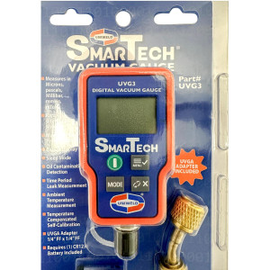 Uniweld UVG3 Vacuometro Digital Smartech con Pantalla Iluminada, Rango 0-15000 Micrones
Max presion 500psi, adaptador UVGA Incluido
Requiere 1 CR132AA Bateria (incluida)