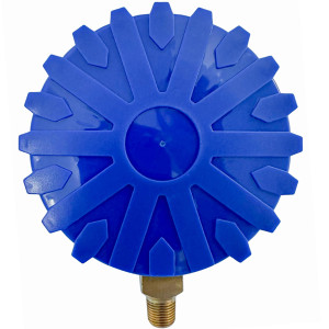 Uniweld G730NSD-5 Esfera de Manometro Azul, Baja, R-600a,R-290,R-1270, 3-1/8 in Uniweld G730NSD-5 Esfera de Manometro Azul, Baja, R-600a,R-290,R-1270, 3-1/8 in