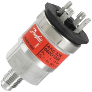 Transductor Danfoss Aks32r, -1 a 12bar S/Conn. Din 1/4 -14.5 a 174 psi 060G4484