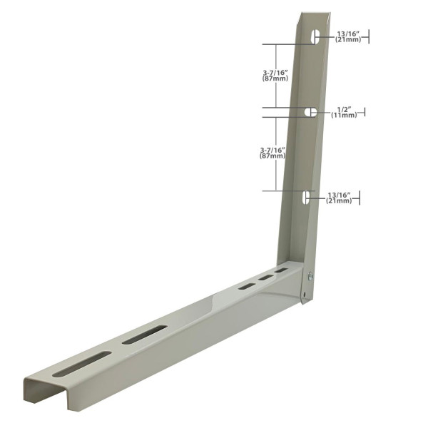 Appli Parts APAB-2160 Mini Split Wall Mounting Bracket - Heavy Duty Outdoor Support Up to 330 lbs, Universal Fit for 5000 to 36000 BTU Units, Includes Anti Vibration Pads and Full Installation Kit Appli Parts APAB-2160 Mini Split Wall Mounting Bracket - Heavy Duty Outdoor Support Up to 330 lbs, Universal Fit for 5000 to 36000 BTU Units, Includes Anti Vibration Pads and Full Installation Kit