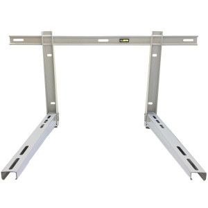 Appli Parts APAB-3160 Mini Split Wall Mounting Bracket, Heavy Duty Outdoor Support Up to 352 lbs. Fit 5000 to 36000 BTU Units, Includes Level Cross Bar, Anti Vibration Pads and Full Installation Kit