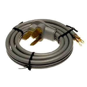 GE WX09X10010 Genuine OEM Power Cord 4 Feet 50 Amp 3 Wires  Fits: WX9X10 WX9X10DS WX9X9 PM9X10  