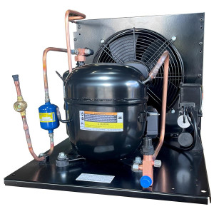 Embraco UNT0100MGD-A21A Condensing Unit 1HP R-404a, 230 V,1 Ph,60 Hz, M-HBP, w/NO Outdoor Cover