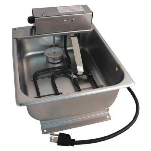 Supco CP804HD-240A2L 7.5 QT 240V Commercial Refrigeration Condensate Evaporator Pans A2L Dissipation Rate 8 Gal / Day. 1.000W, 4.8A  13 in L x 10 in W x 4 in H Replace: CP804HD-240 DM10W-3D 