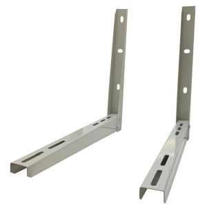 Appli Parts APAB-2160 Mini Split Wall Mounting Bracket - Heavy Duty Outdoor Support Up to 330 lbs, Universal Fit for 5000 to 36000 BTU Units, Includes Anti Vibration Pads and Full Installation Kit