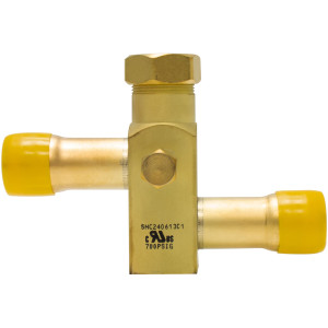SANHUA SERVICE-BAR-7-S-T Service Valve 7/8 in, ODF