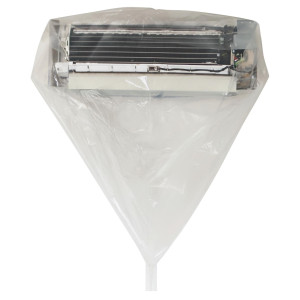 Appli Parts APCC-1836A Bolsa de Mantenimiento o Limpieza Mini Split 1.5 - 3 Toneladas (18.000 a 36.000 Btu) Circunferencia 3.6 m, Impermeable, manguera de drenaje integrada., Remplaza 535 537 565 575