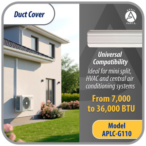 Appli Parts APLC-G110 Duct Cover 4in wide x 39