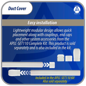 Appli Parts APLC-G110 Duct Cover 4in wide x 39