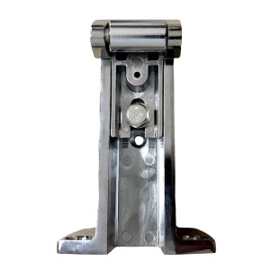 Keil W19-2000 Cerradura sin Llave de Cromo Pulido para Cuarto Refrigerado 41mm a 64mm (1-5/8pulg a 2-1/2pulg)