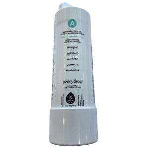 Whirlpool EDRARXD1 Everydrop Genuine OEM Water Filter A, Compatible with W11486185, W11489280, W11519209, W11536439, W11486187, W11569863, W11569861 