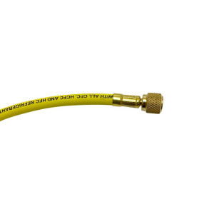 Manifold Hose 60 Uniweld H5smbey H5BVY Cfc/Hcfc/Hfc/R410 Yellow 45 Bend With Valve