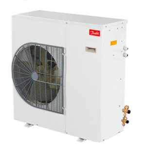 Danfoss Condensing Unit 3.5HP 230V/1Ph/60Hz R134, R404, R448, R449, R452, R513 MBP Slim Pack HPZP040D20N 1 Fan with Reciprocating Compressor MTZ040-1 60dB 115F0612 