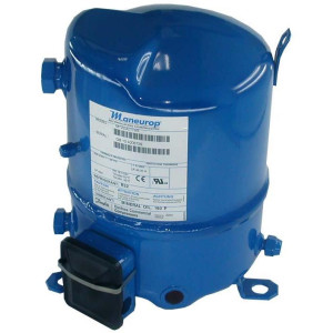 Danfoss MT125HU4DVE 10.5HP R22,MBP Reciprocating Refrigeration Compressor 400/3/50 460/3/60 (V/Ph/Hz),Discharge 1-1/4 in V04, Suction 1-3/4 in V02, Rotolock, Mineral Oil,MT125-4V