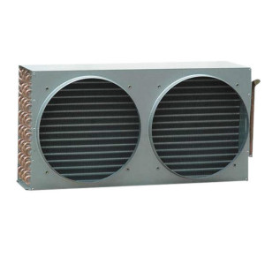 Oyon Condenser OCA-500T 5Hp 110 Tubes (22x5) for 2x400mm Fan Blade Connection 1-3/8x7/8