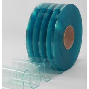 Cortina de PVC de Refrigeracion Baja Temperatura Reforzada Lisa Clearway 8 X .080 Pulg X 300 ft -40+150F / -40+65C