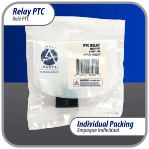 Appli Parts APSR-4002P Mini Fridge relay switch 3 pin 4.7 Ohm 110V Universal PTC Start relay replacement part for multiple brands of refrigerators wine cooler