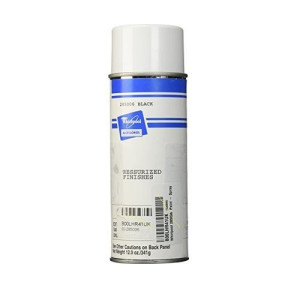Pintura Para Neveras / Lavadoras / Cocinas Negra 830864 Spray