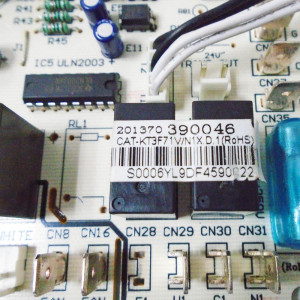 Tarjeta Control Unidad Interna Ecox CAT-KT3F71V/N1X.D.1 RoHS 201370390046 17123000000061  Sirve NHU060C10B