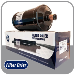 Appli Parts APFD-415S 5/8 in Liquid Line Refrigerant AC Filter Drier hvac Refrigeration 415S ODF Sweat Solder connection universal unidirectional 9-1/2 in long 3-3/4 in wide