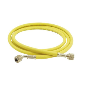Uniweld H3SMBY Manifold Hose 36 in, Yellow, 1/4 in connections, Soft Magic CFC,HCFC,HFC,R410